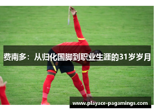 费南多：从归化国脚到职业生涯的31岁岁月